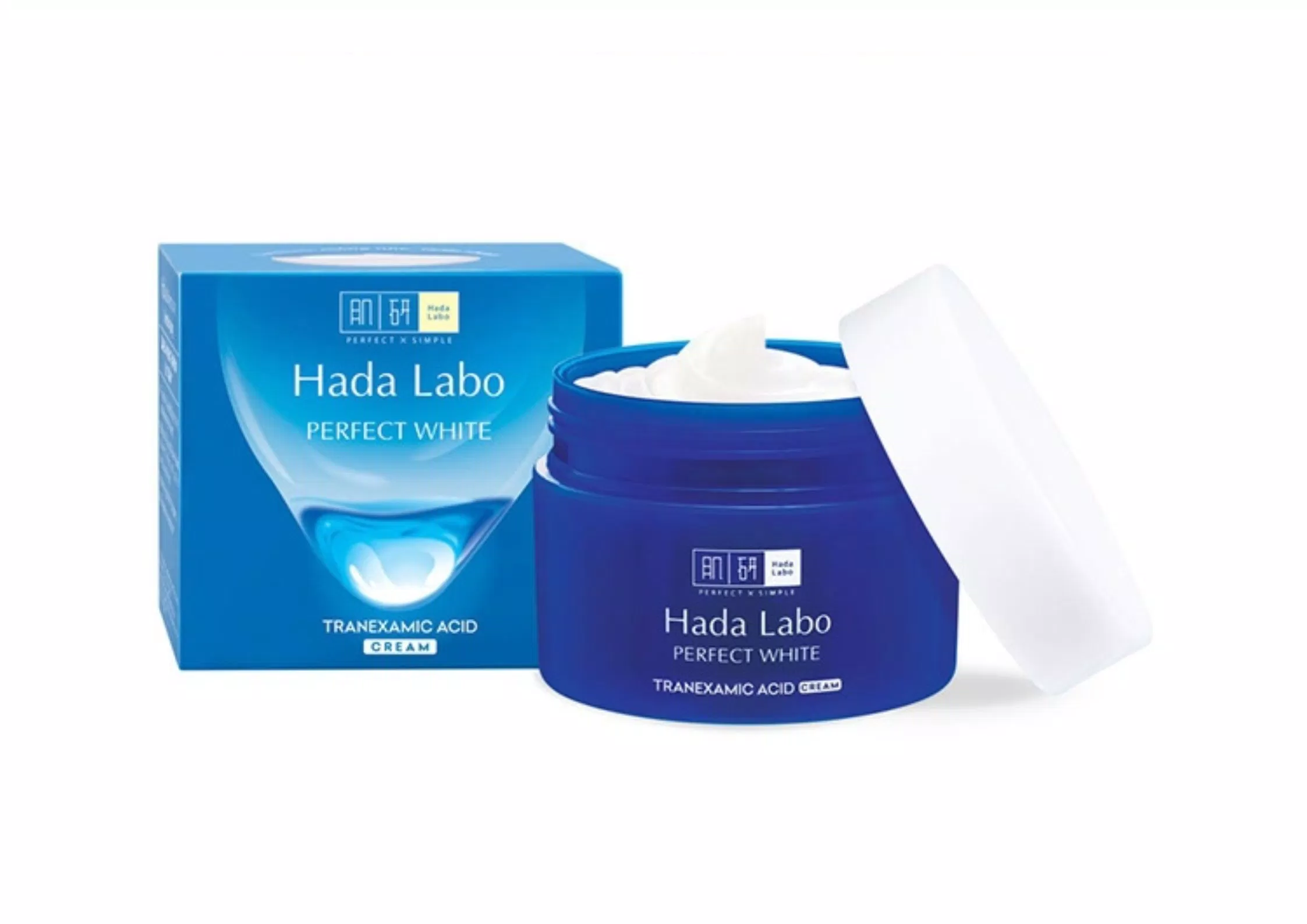 Thiết kế kem dưỡng Hada Labo Perfect White Tranexamic Acid Cream (Ảnh: Internet).