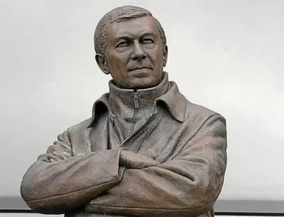 Tượng Sir Alex Fercuson tại Old Trafford (Nguồn: Internet) Tượng Sir Alex Fercuson tại Old Trafford (Nguồn: Internet)