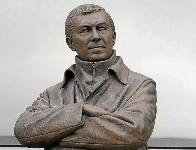 Tượng Sir Alex Fercuson tại Old Trafford (Nguồn: Internet)