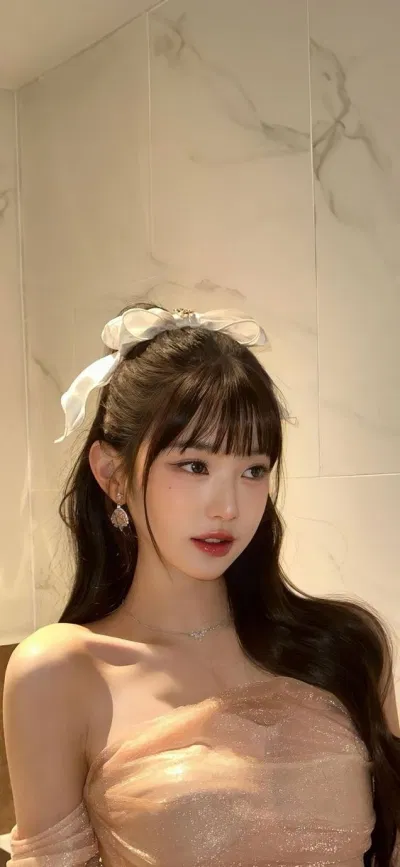 Jang Wonyoung nổi tiếng là nữ idol visual thuộc hàng top của gen 4 với chiều cao trên 1m7.