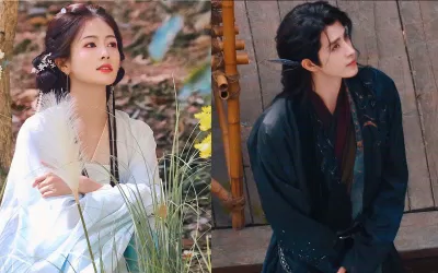 Tạo hình nam nữ chính phim Bạch Nguyệt Phạn Tinh ( Ảnh: Internet )