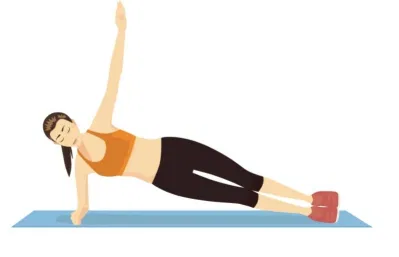 Plank một bên (Ảnh: Internet) Plank một bên (Ảnh: Internet)