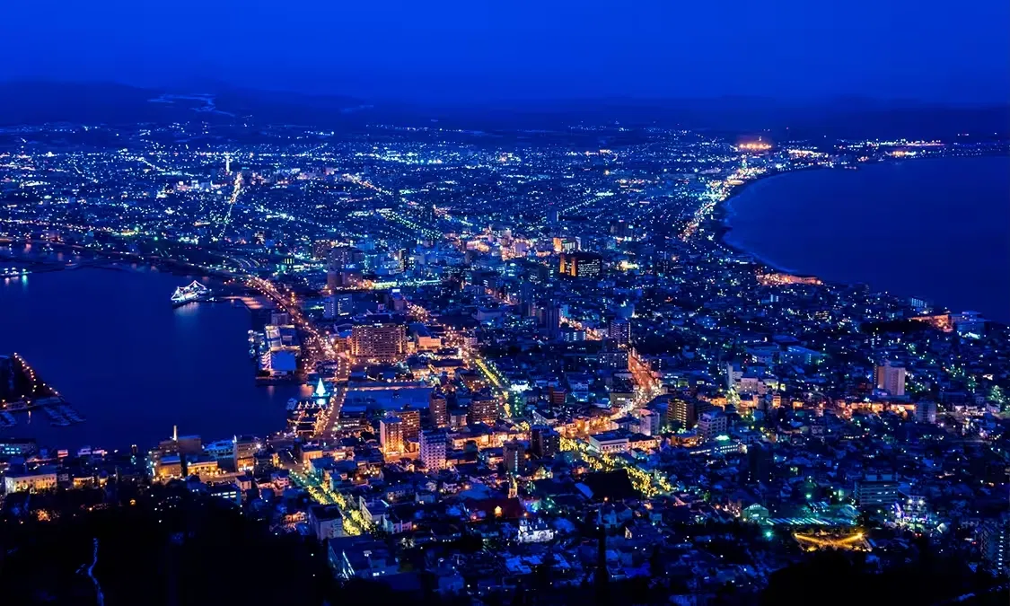 Toàn cảnh Thành phố Hakodate (ảnh: Internet)
