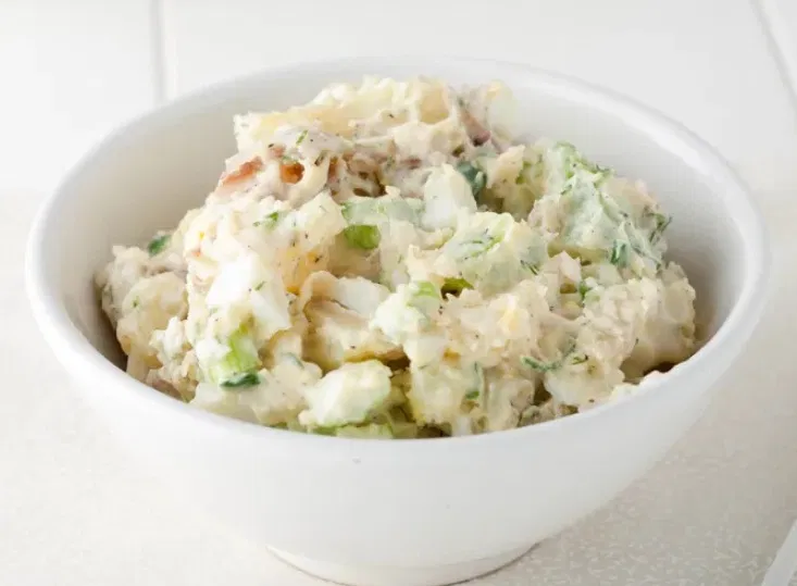 Salad trứng ớt chuông (Ảnh: Internet)