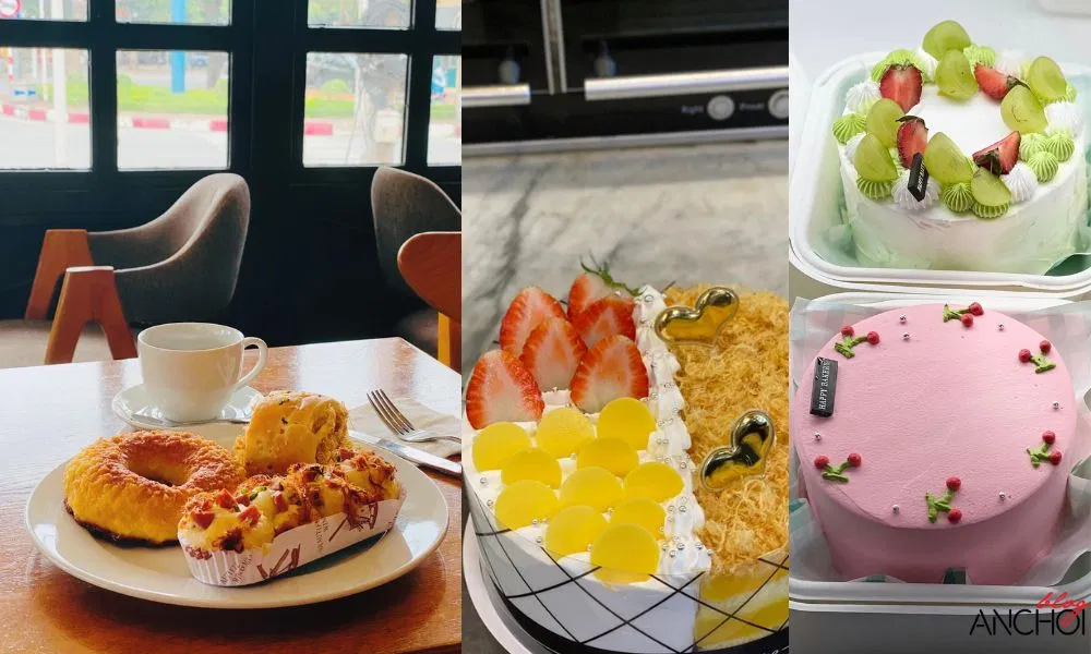 Tiệm bánh Happy Bakery ( Ảnh: BlogAnChoi )