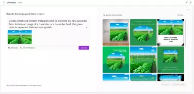 Microsoft Designer tích hợp hình ảnh của người dùng vào bản thiết kế (Ảnh: Internet) Microsoft Designer tích hợp hình ảnh của người dùng vào bản thiết kế (Ảnh: Internet)