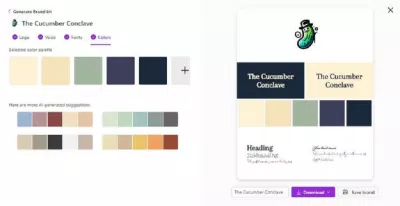 Tạo bộ thương hiệu bằng Microsoft Designer (Ảnh: Internet) Tạo bộ thương hiệu bằng Microsoft Designer (Ảnh: Internet)