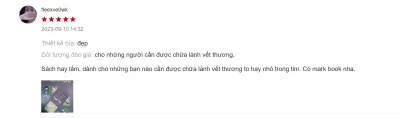 Cảm nhận đánh giá của bạn đọc về cuốn sách ( Ảnh: BlogAnChoi )