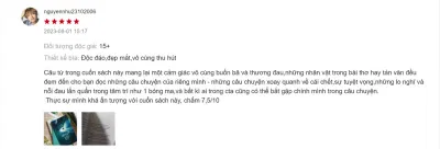 Cảm nhận đánh giá của bạn đọc về cuốn sách ( Ảnh: BlogAnChoi )
