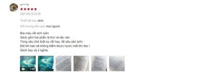 Cảm nhận đánh giá của bạn đọc về cuốn sách ( Ảnh: BlogAnChoi )