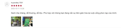 Cảm nhận đánh giá của bạn đọc về cuốn sách ( Ảnh: BlogAnChoi )