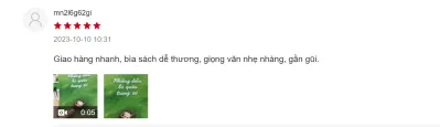 Cảm nhận đánh giá của bạn đọc về cuốn sách ( Ảnh: BlogAnChoi )