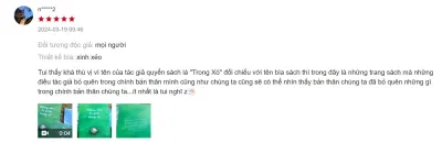 Cảm nhận đánh giá của bạn đọc về cuốn sách ( Ảnh: BlogAnChoi )