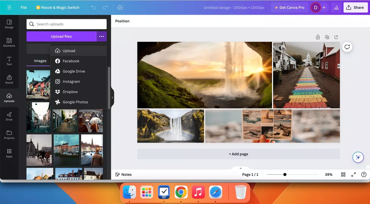 Có nhiều cách tải file vào Canva (Ảnh: Internet) Có nhiều cách tải file vào Canva (Ảnh: Internet)