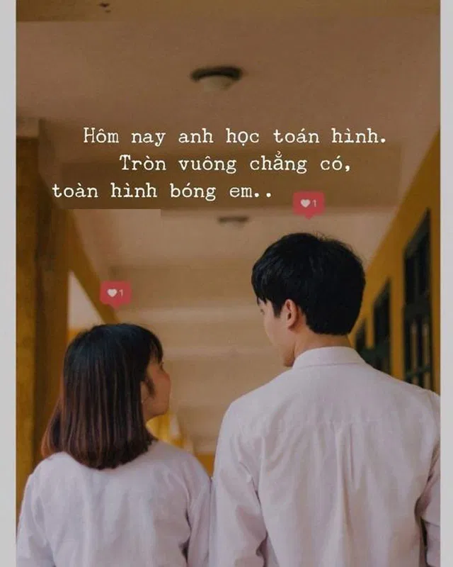 Câu tỏ tình hài hước, bá đạo (Ảnh: Internet)