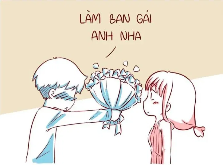 Những câu tỏ tình hay dành cho bạn gái (Ảnh: Internet)