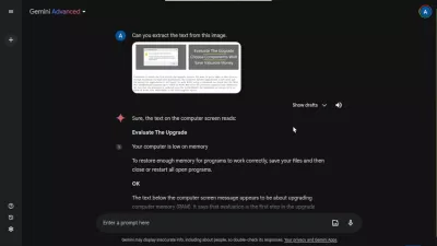 Gemini nhận diện văn bản trong hình ảnh (Ảnh: Internet) Gemini nhận diện văn bản trong hình ảnh (Ảnh: Internet)