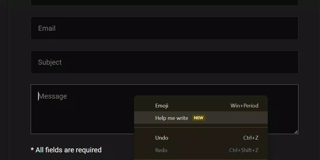 Viết văn bản bằng AI của Chrome (Ảnh: Internet) Viết văn bản bằng AI của Chrome (Ảnh: Internet)