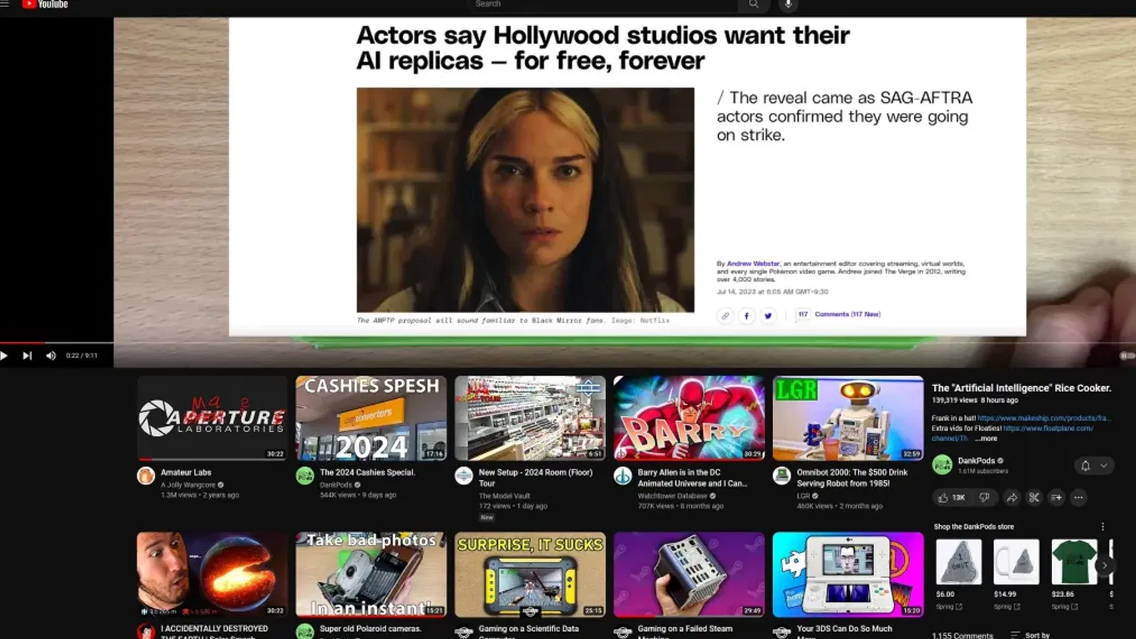 Một số người dùng không hài lòng với giao diện mới này của YouTube (Ảnh: Internet)