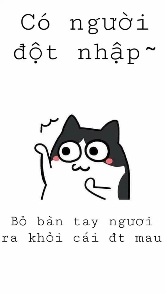 Hình nền đơn giản, đáng yêu cho điện thoại (Ảnh: Internet)