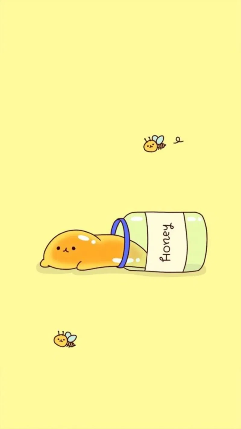 Hình nền đơn giản, đáng yêu cho điện thoại (Ảnh: Internet)