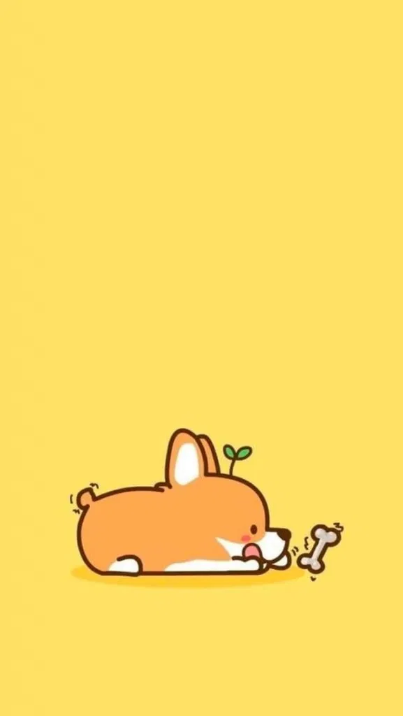 Hình nền đơn giản, đáng yêu cho điện thoại (Ảnh: Internet)