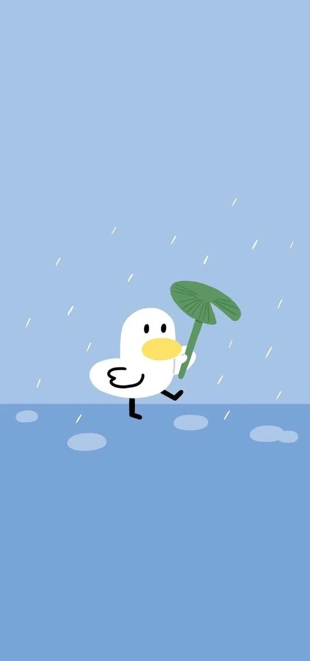 Hình nền đơn giản, đáng yêu cho điện thoại (Ảnh: Internet)