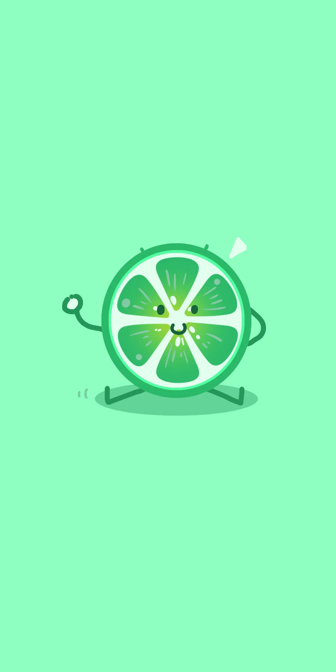 Hình nền đơn giản, đáng yêu cho điện thoại (Ảnh: Internet)