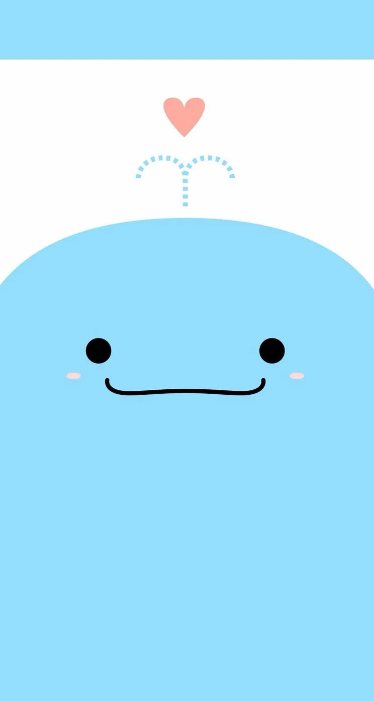 Hình nền đơn giản, đáng yêu cho điện thoại (Ảnh: Internet)