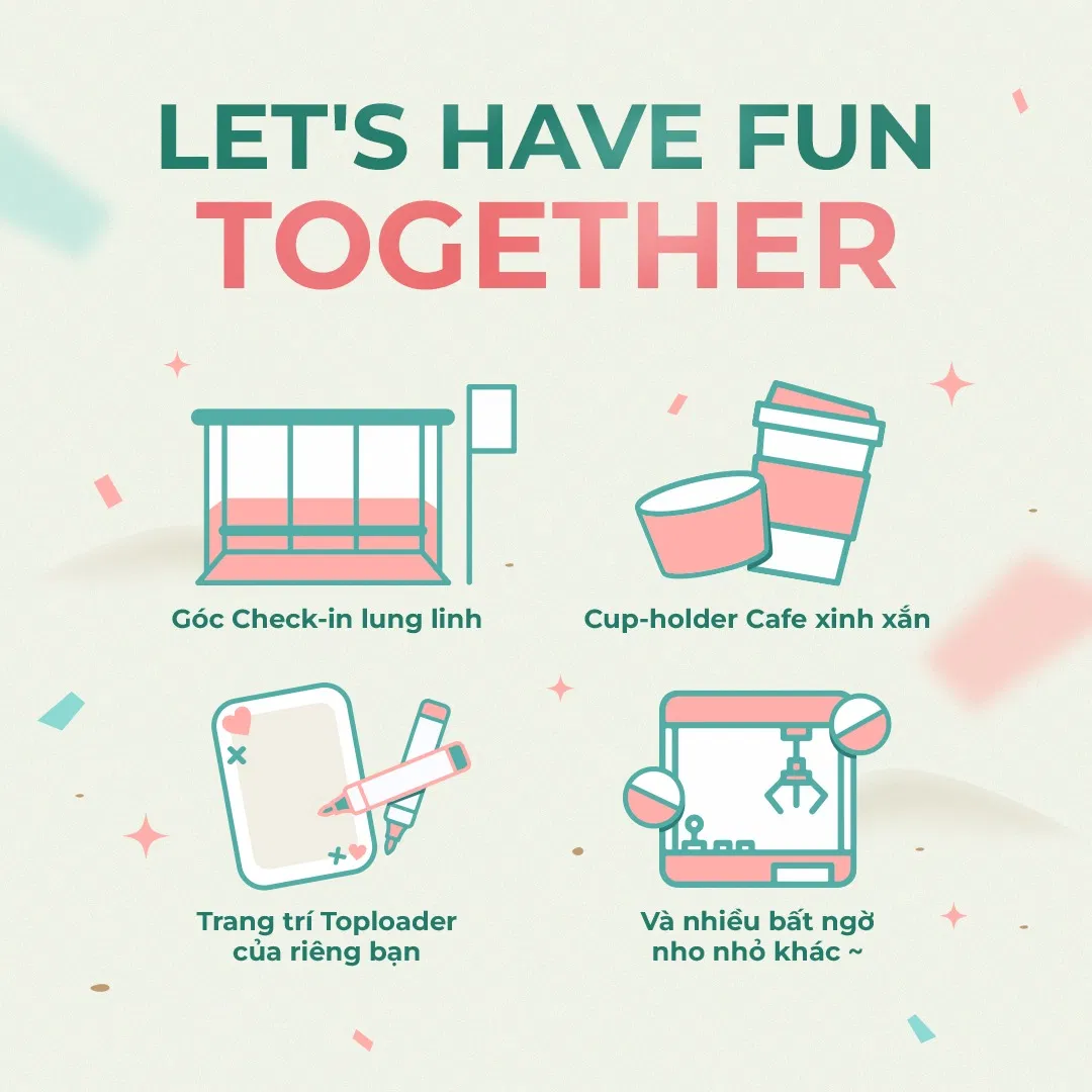 Our Spring Day không chỉ hút fan, mà còn thu hút nhiều người khac nhờ các hoạt động hấp dẫn
