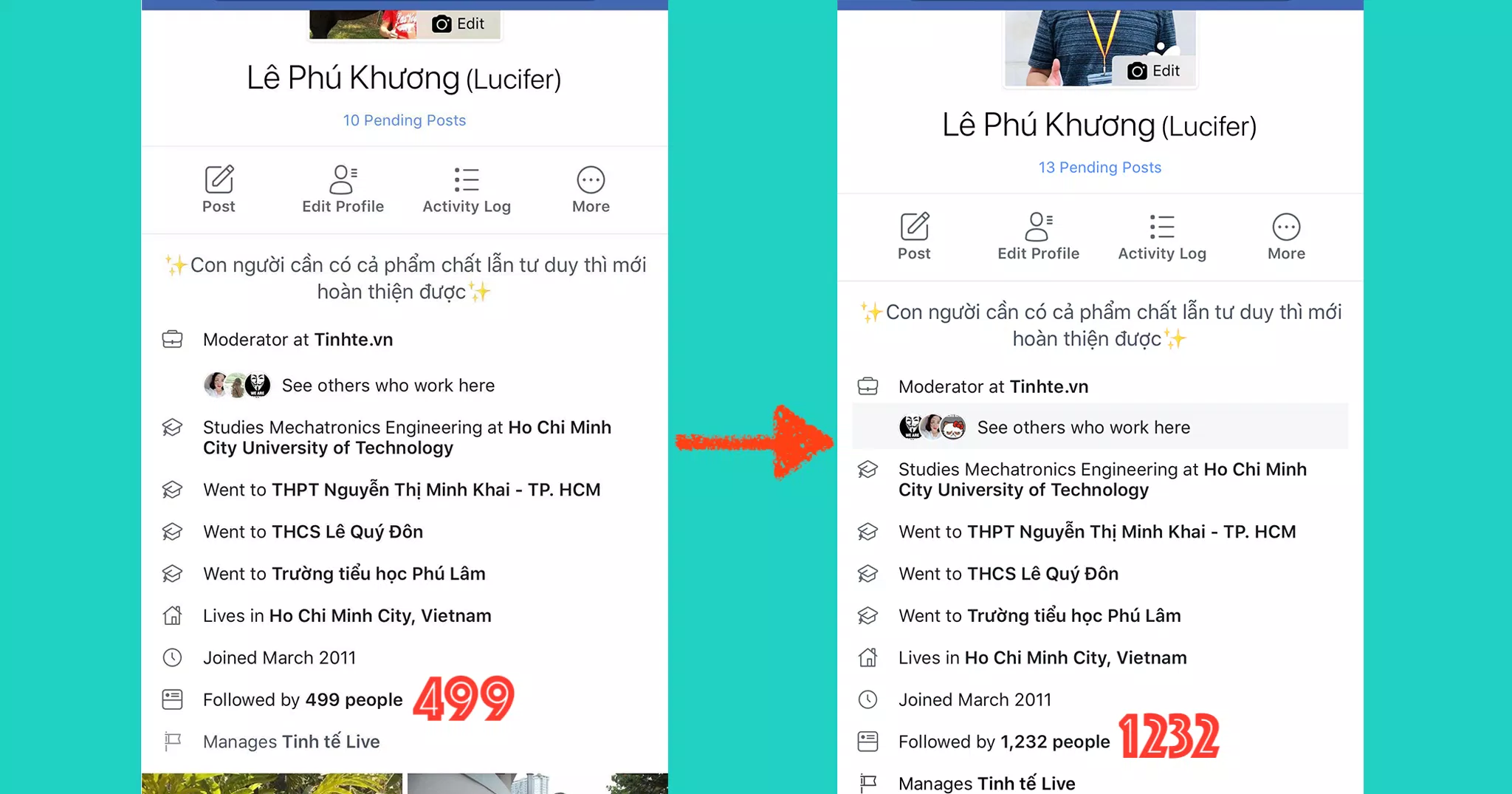 Kinh nghiệm khi sử dụng dịch vụ Like Facebook (Ảnh: Internet)