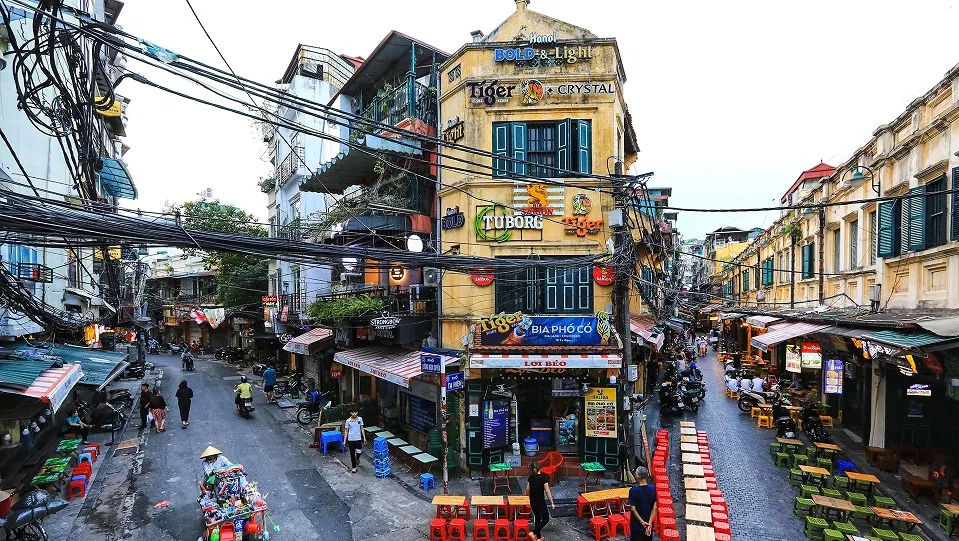 Phố cổ Hà Nội (ảnh: internet)
