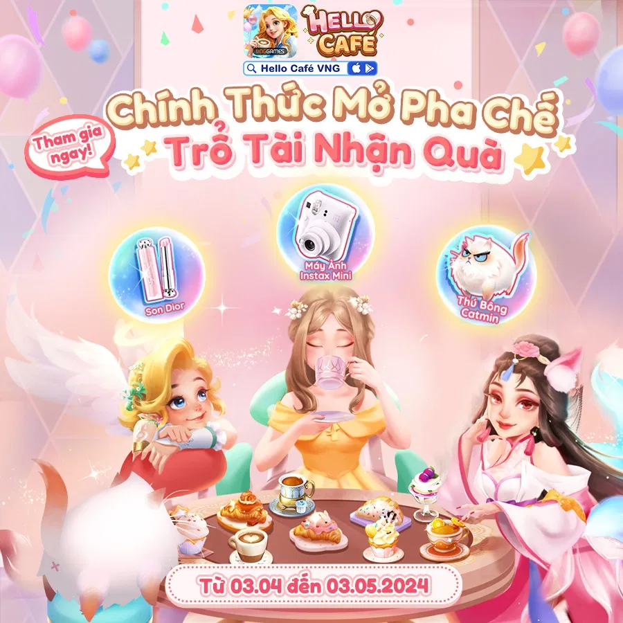 Quà đăng ký trước sang, xịn, mịn của Hello Café (Nguồn: Hello Café)