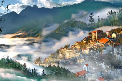 Sapa - Nơi ẩn chứa những nét đẹp hoang sơ, hùng vĩ của núi rừng Tây Bắc (Nguồn: Internet)
