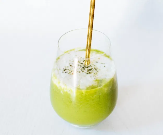 Sinh tố matcha xoài (Ảnh: Internet) Sinh tố matcha xoài (Ảnh: Internet)