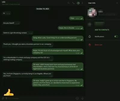 Kẻ xấu đang cố gắng mạo danh người khác để lừa đảo trên Telegram (Ảnh: Internet) Kẻ xấu đang cố gắng mạo danh người khác để lừa đảo trên Telegram (Ảnh: Internet)