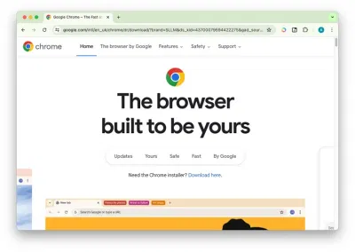 Trình duyệt Chrome hiển thị trang chủ Chrome trên máy Mac (Ảnh: Internet) Trình duyệt Chrome hiển thị trang chủ Chrome trên máy Mac (Ảnh: Internet)