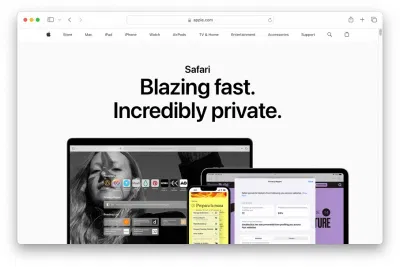 Trình duyệt Safari hiển thị trang chủ Safari trên máy Mac (Ảnh: Internet) Trình duyệt Safari hiển thị trang chủ Safari trên máy Mac (Ảnh: Internet)