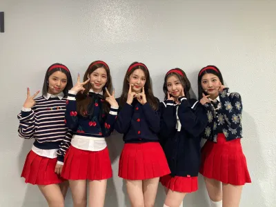 Các thành viên của Woo!Ah! bao gồm: Lucy, Wooyeon, Nana, Sora, Minseo (Ảnh: Internet)