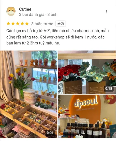 Đánh giá của khách hàng về workshop Đánh giá của khách hàng về workshop