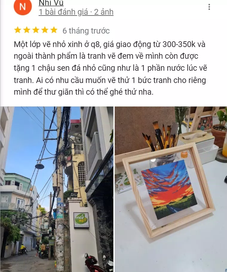 Đánh giá của khách hàng về workshop