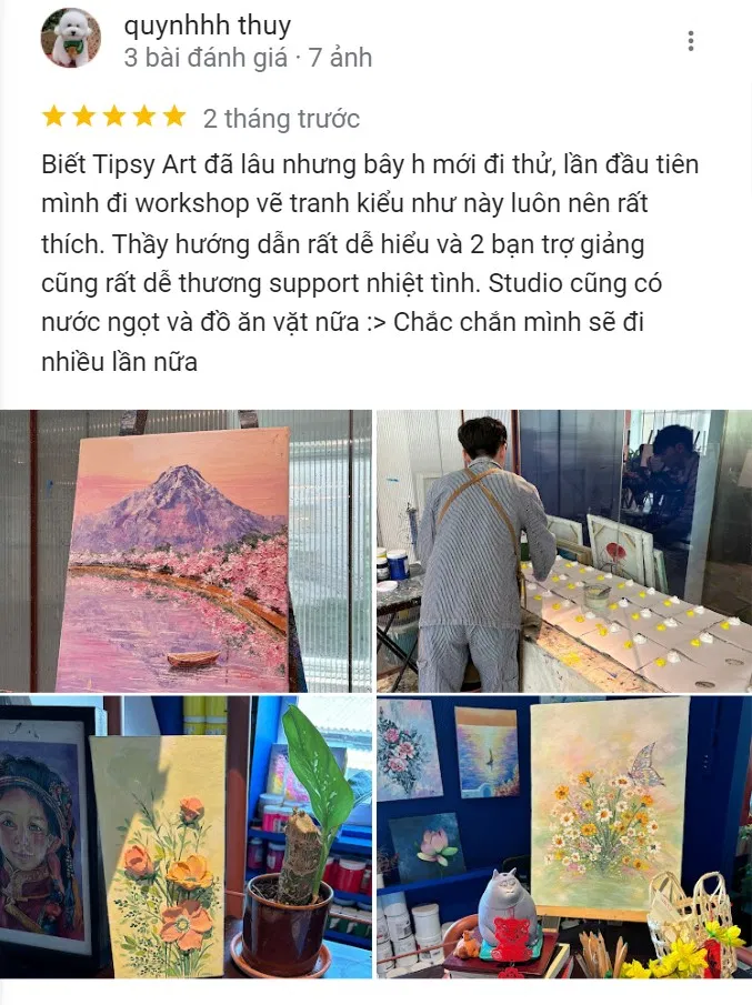 Đánh giá của khách hàng về workshop