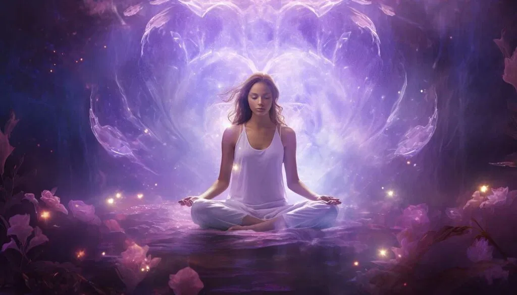 Ý nghĩa aura màu tím (Ảnh: Internet)