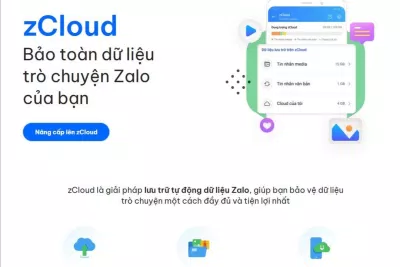 zCloud, mọi cuộc trò chuyện, hình ảnh và tệp tin quan trọng đều được sao lưu tự động và bảo mật, giúp người dùng không còn phải lo lắng về việc mất mát dữ liệu (Ảnh: Internet) zCloud, mọi cuộc trò chuyện, hình ảnh và tệp tin quan trọng đều được sao lưu tự động và bảo mật, giúp người dùng không còn phải lo lắng về việc mất mát dữ liệu (Ảnh: Internet)