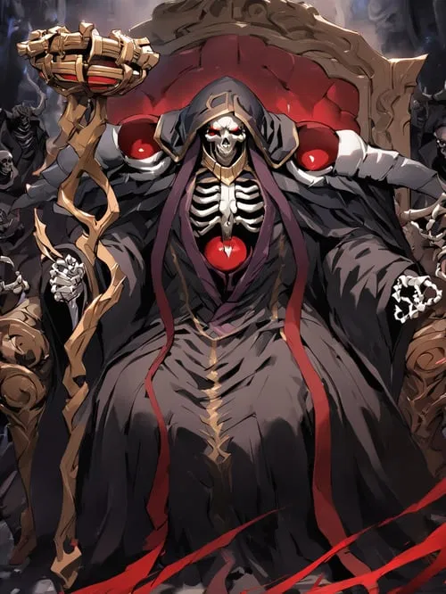 Ainz Ooal Gown - một trong những nhân vật mạnh mẽ và đáng sợ nhất trong thế giới ảo Yggdrasi (Nguồn: Internet) Ainz Ooal Gown - một trong những nhân vật mạnh mẽ và đáng sợ nhất trong thế giới ảo Yggdrasi (Nguồn: Internet)