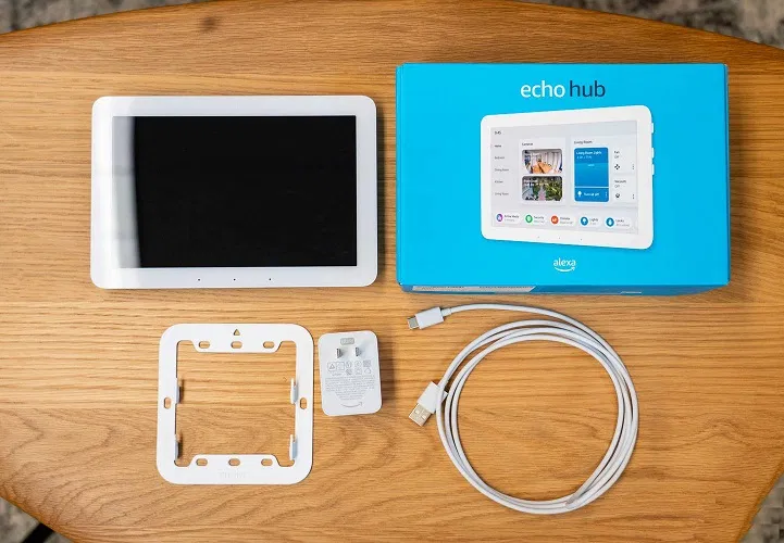 Bộ sản phẩm Amazon Echo Hub (Ảnh: Internet) Bộ sản phẩm Amazon Echo Hub (Ảnh: Internet)