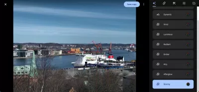 Bầu trời được điều chỉnh theo chế độ Bão trong Google Photos (Ảnh: Internet) Bầu trời được điều chỉnh theo chế độ Bão trong Google Photos (Ảnh: Internet)