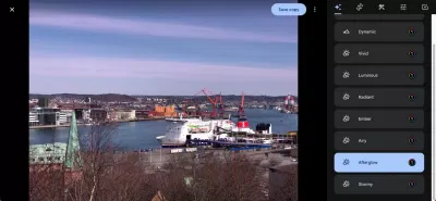 Chế độ vầng sáng trong Google Photos (Ảnh: Internet) Chế độ vầng sáng trong Google Photos (Ảnh: Internet)