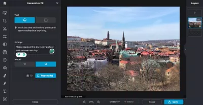Tính năng điền hình ảnh sáng tạo trong Pixlr (Ảnh: Internet) Tính năng điền hình ảnh sáng tạo trong Pixlr (Ảnh: Internet)