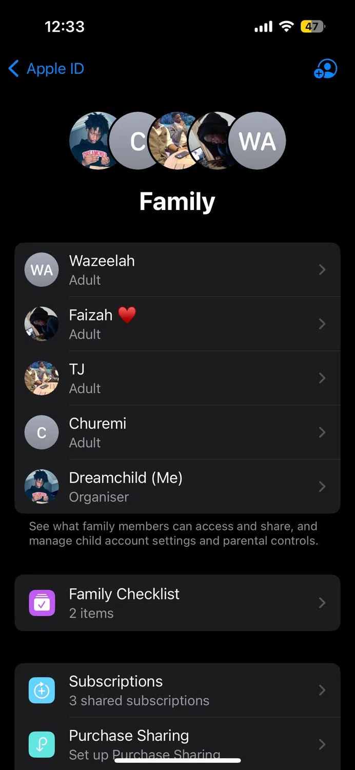 Nhóm Gia đình Apple có thể dùng chung các dịch vụ như Apple Arcade (Ảnh: Internet) Nhóm Gia đình Apple có thể dùng chung các dịch vụ như Apple Arcade (Ảnh: Internet)
